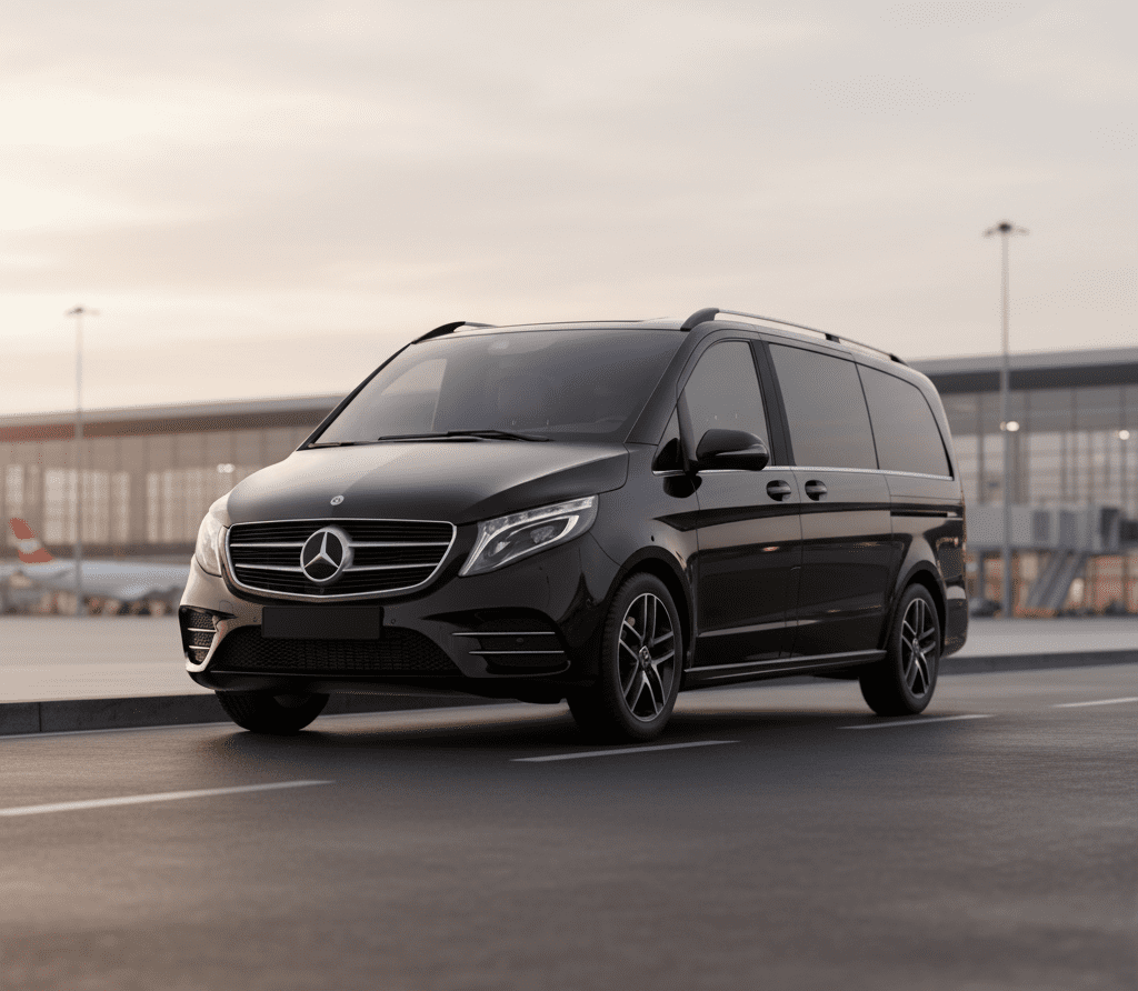 Viacmiestne taxi Bratislava Mercedes V-class